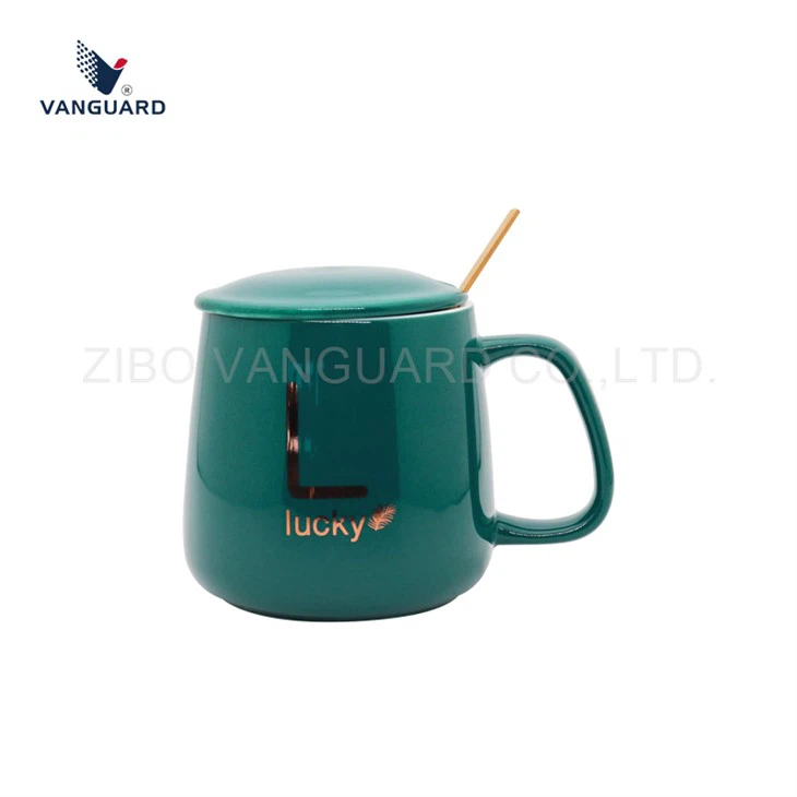 Porcelain Coffee Cup With Lid